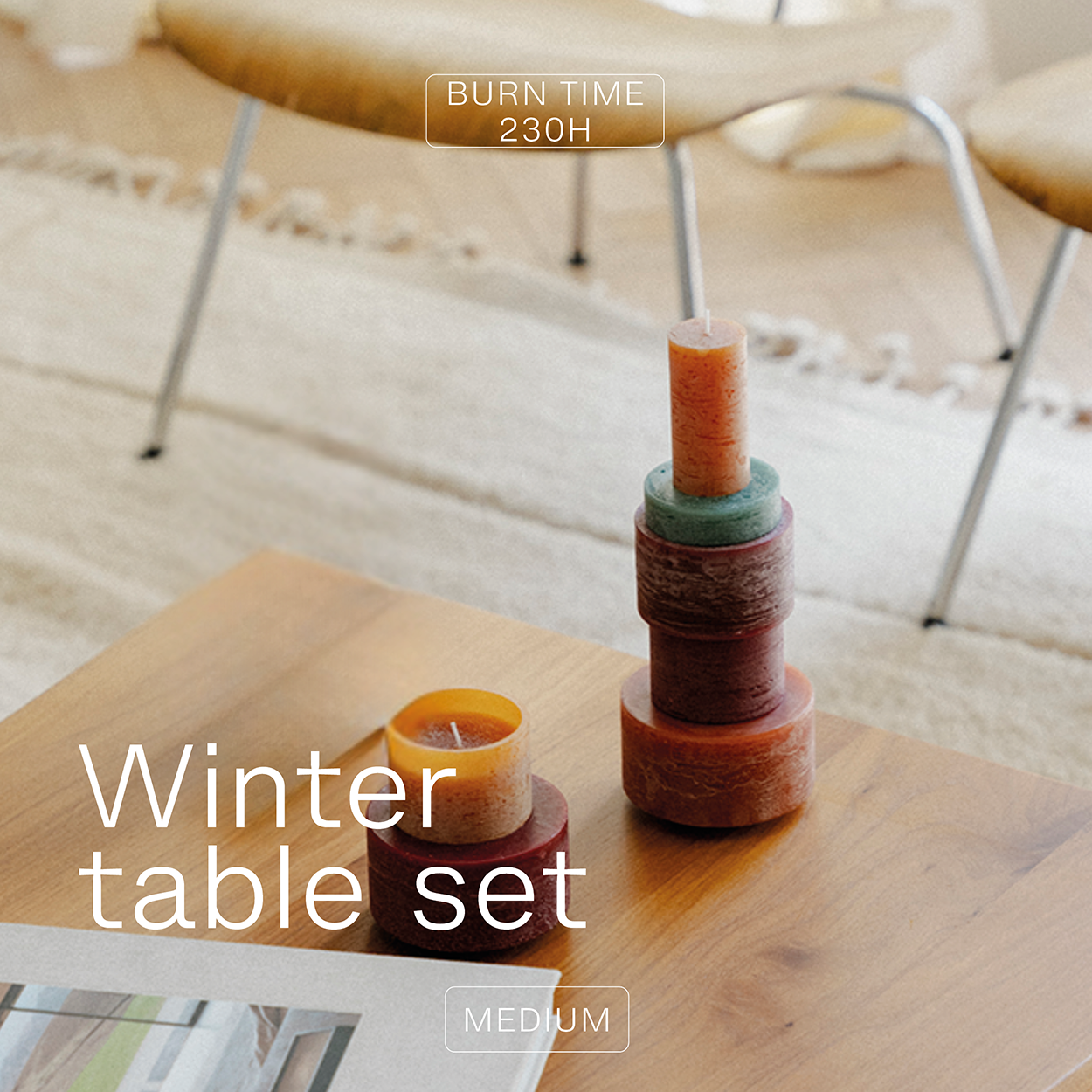 Winter SET (159h burn time) – Gift Edition (+20% Free Refills)