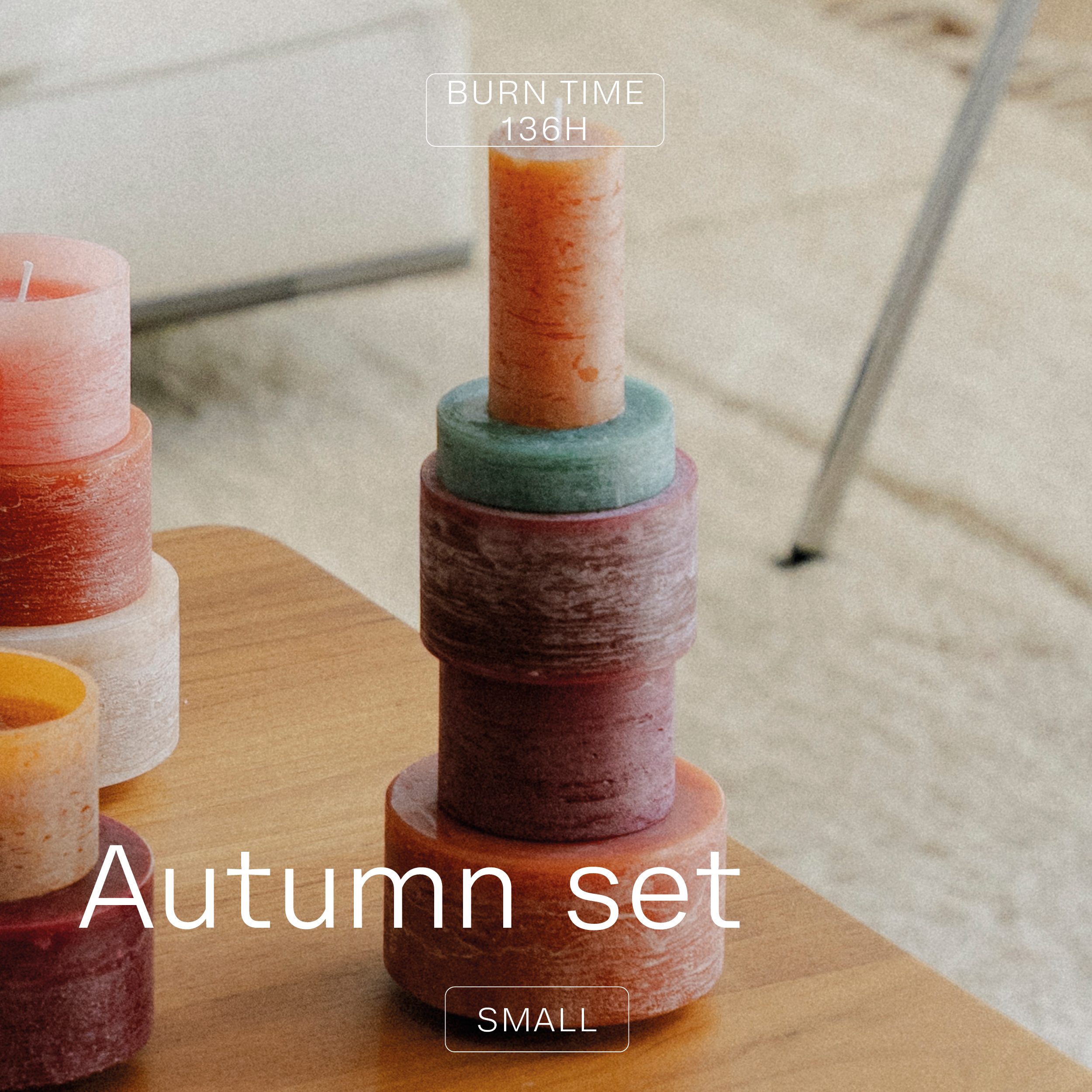 Autumn SET (159h burn time) – Gift Edition (+20% Free Refills)