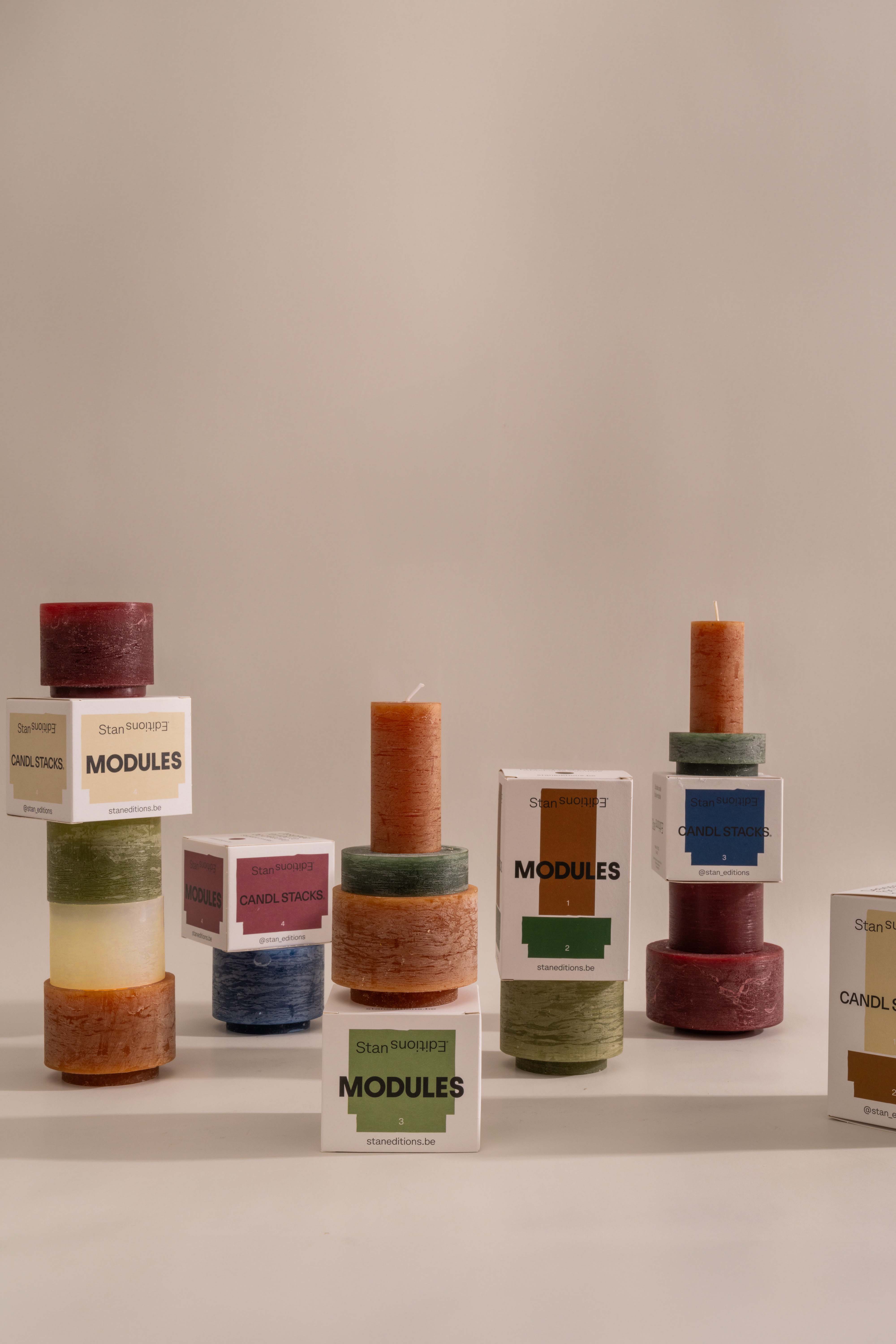 Module 4 – Stapelbare kaars | Stan Editions