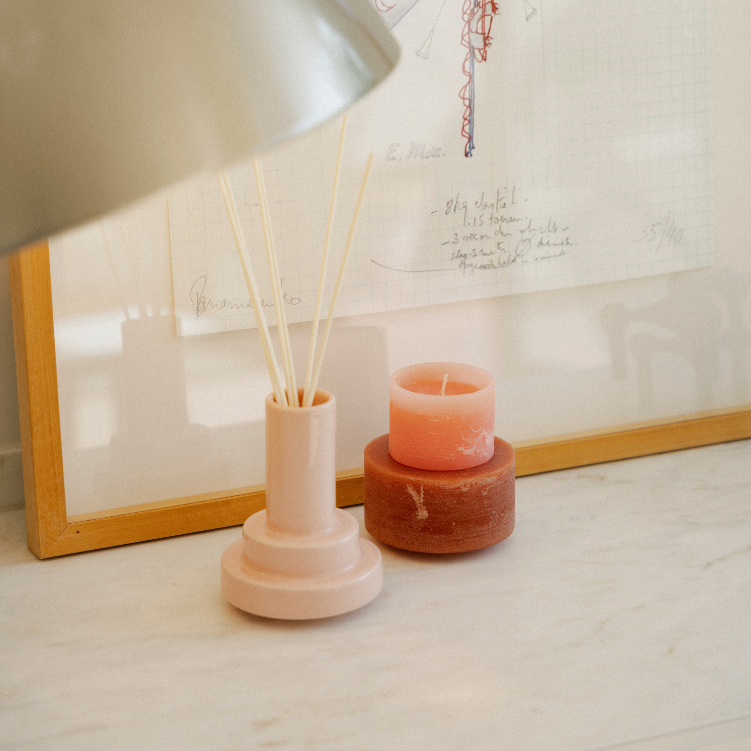 STACK VASE 01 - Home fragrance diffuser vessel