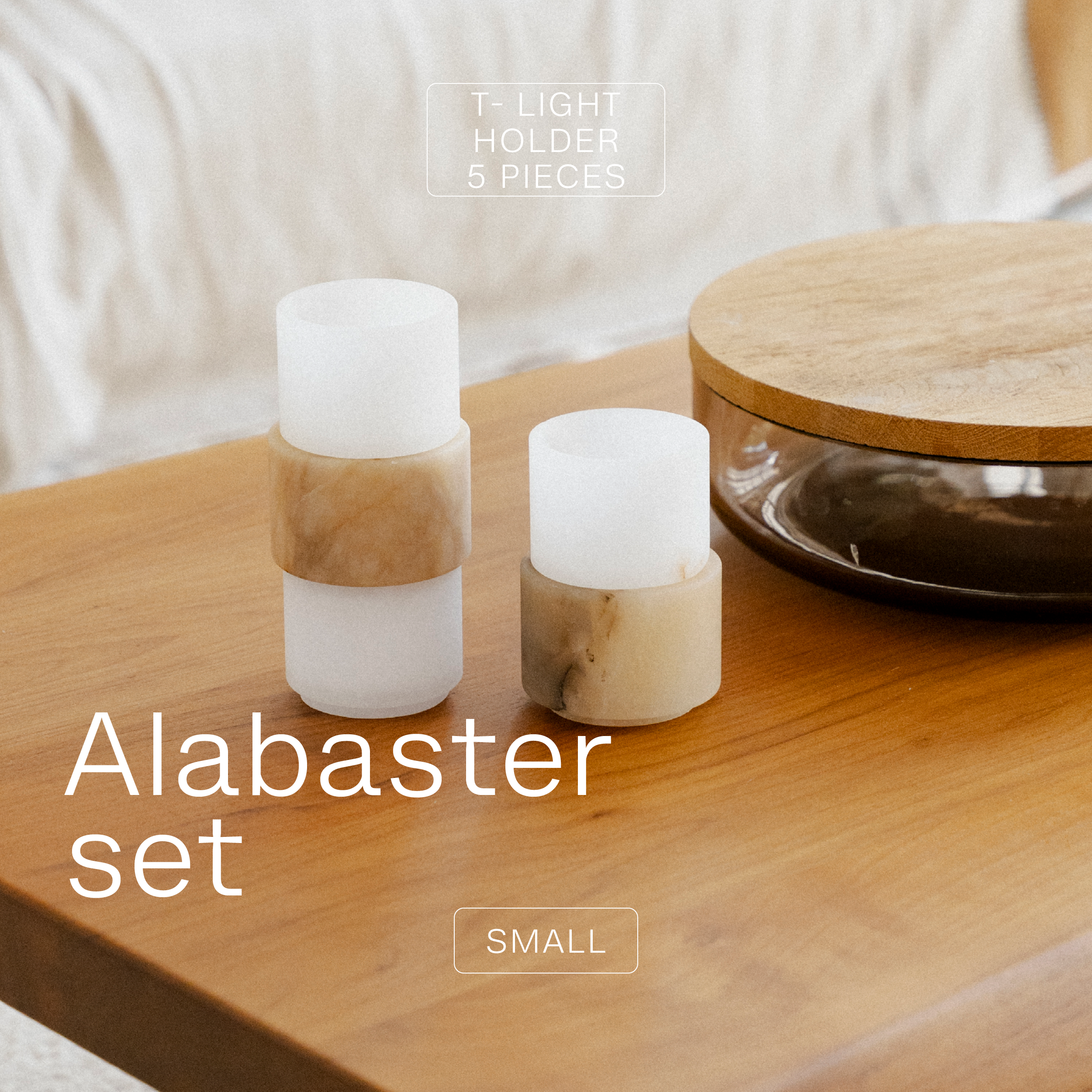 Alabaster gift set