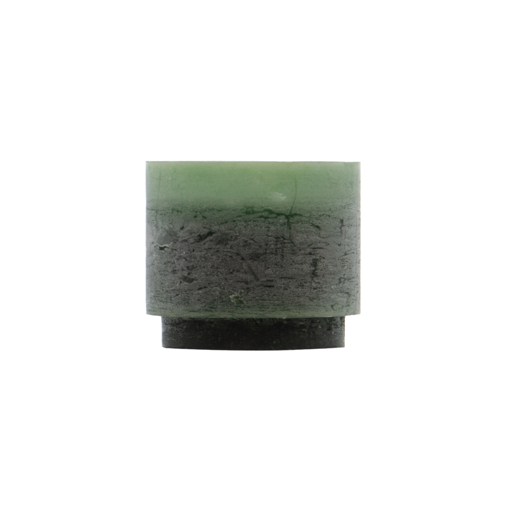 Groene kaars module van Stan Editions. Green candle module from Stan Editions. Module bougie vert de Stan Editions.