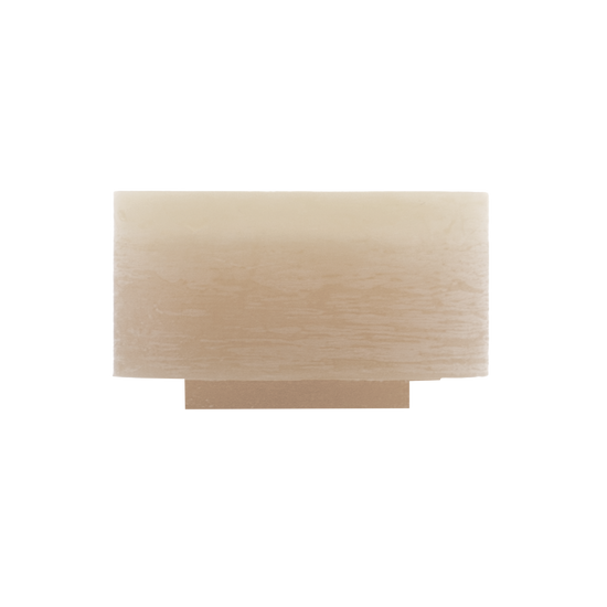 Beige kaars module van Stan Editions. Beige candle module from Stan Editions. Bougie Beige module de Stan Editions.