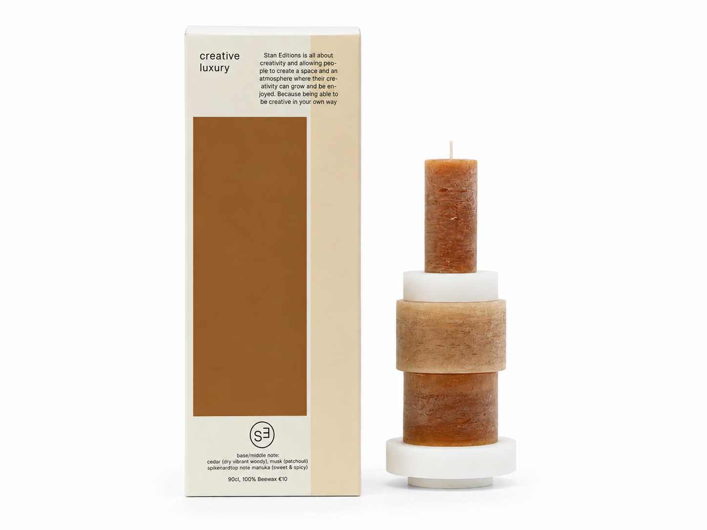 CANDL Stack 03 Beige with gift box - Stan Editions